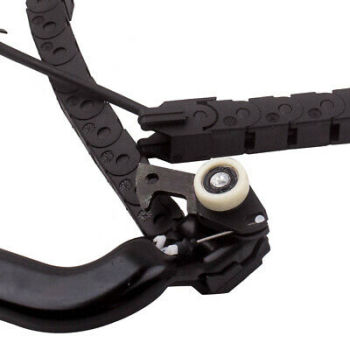 Riel de cable de puerta lateral corredera derecha compatible para Mercedes Sprinter compatible para VW Crafter 2006-